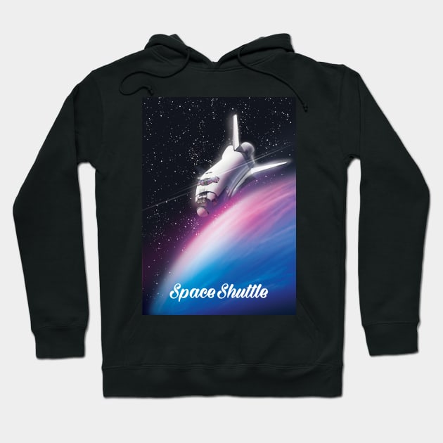 Space Shuttle Hoodie by nickemporium1